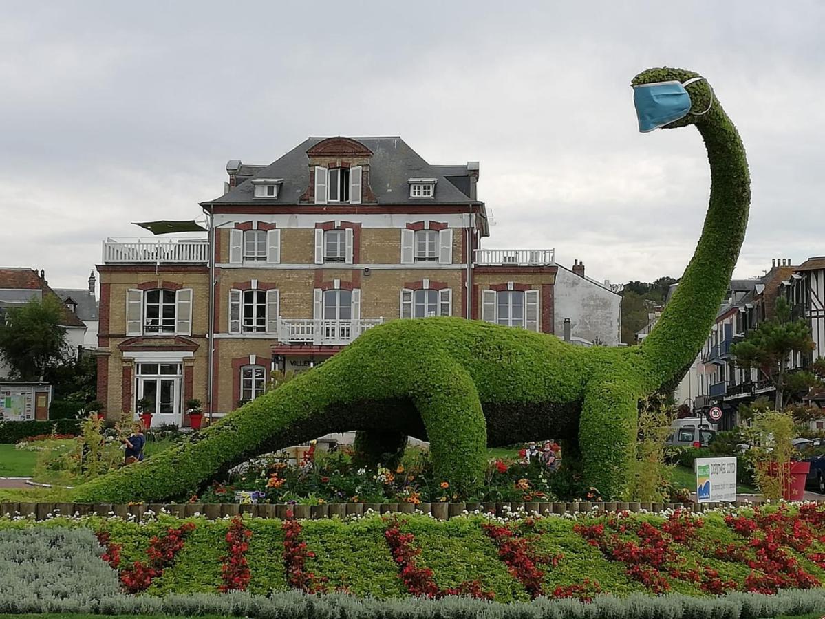 Apartmán A La "Georgette" Et Son Jardin Avec Parking Villers-sur-Mer Exteriér fotografie