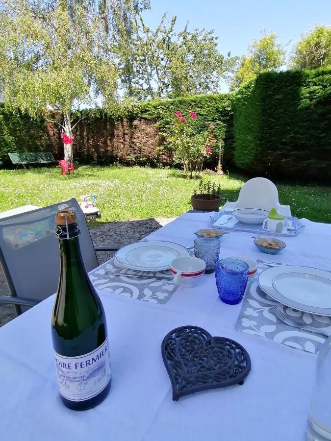 Apartmán A La "Georgette" Et Son Jardin Avec Parking Villers-sur-Mer Exteriér fotografie