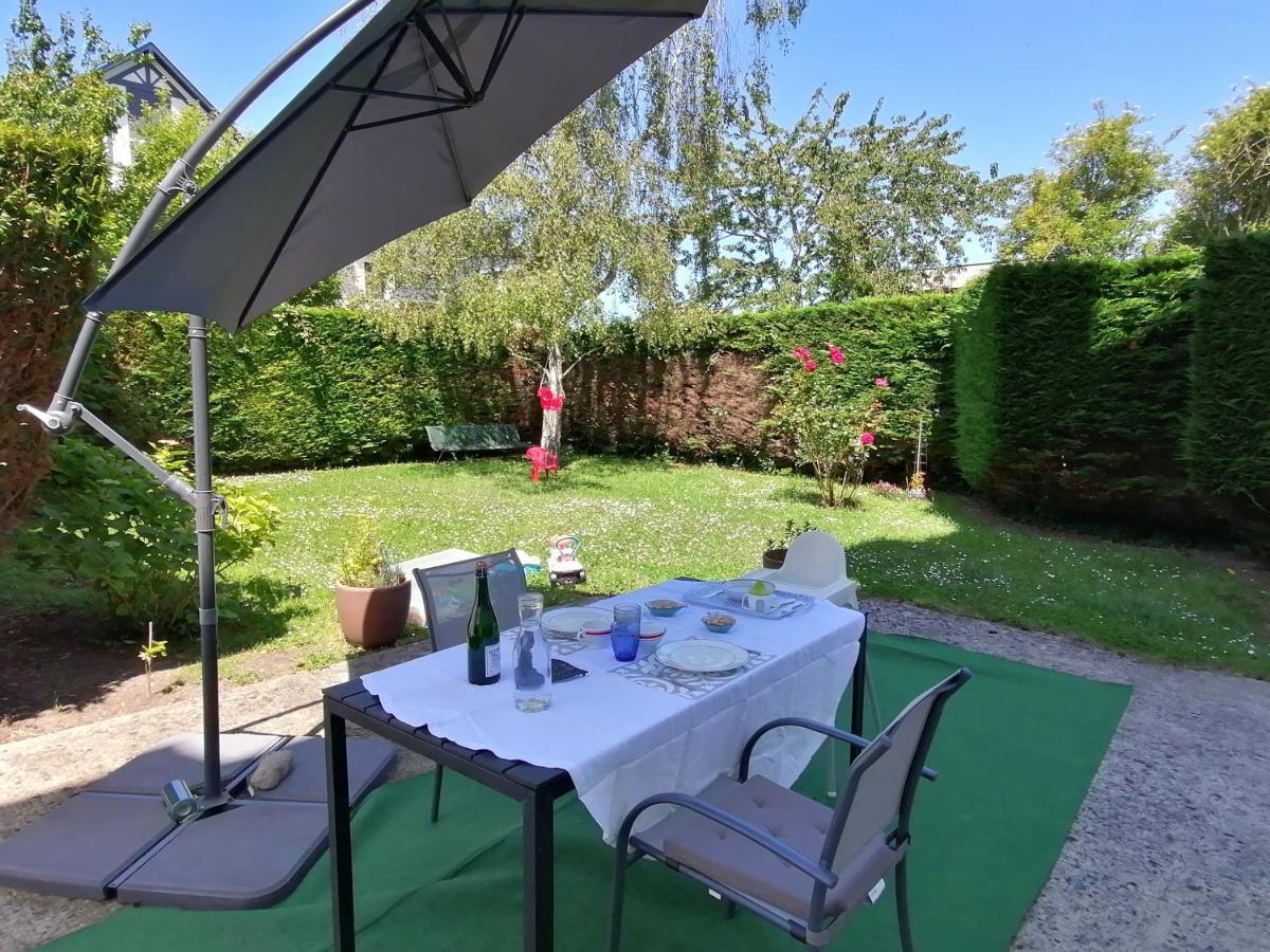 Apartmán A La "Georgette" Et Son Jardin Avec Parking Villers-sur-Mer Exteriér fotografie